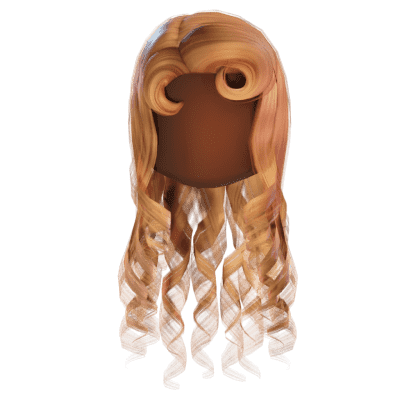 Cabelo usado no combo Vintage Curls Ruivo