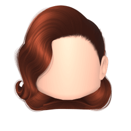 Cabelo usado no combo Vintage Curls Ruivo