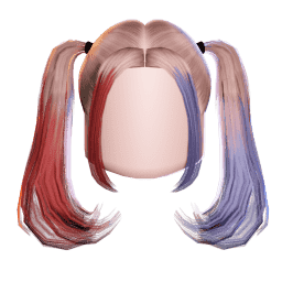 Cabelo usado no combo Twin Braids Rosa